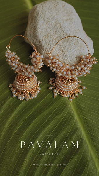 Pavalam earrings 2025