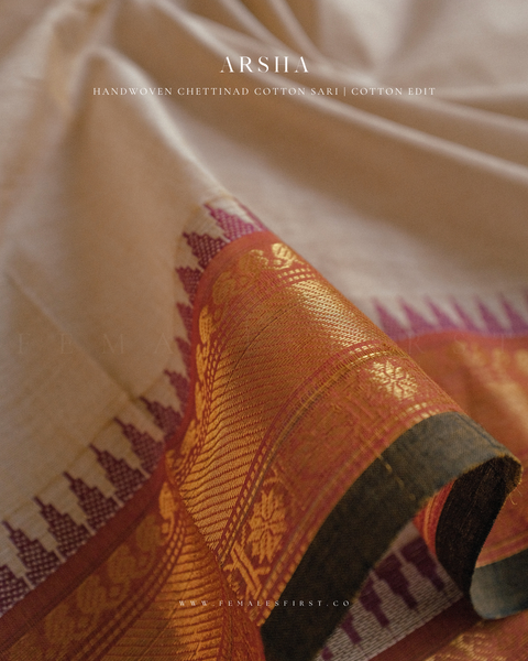 ARSHA - Chettinad Cotton Sari