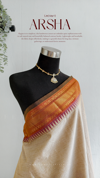 ARSHA - Chettinad Cotton Sari