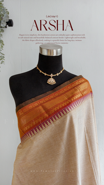 ARSHA - Chettinad Cotton Sari