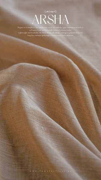 ARSHA - Chettinad Cotton Sari