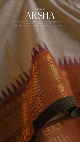 ARSHA - Chettinad Cotton Sari