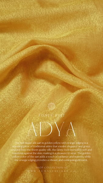 ADYA | Golden Yellow & Orange