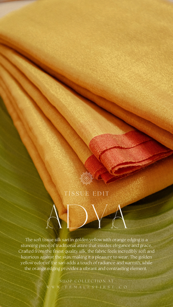 ADYA | Golden Yellow & Orange