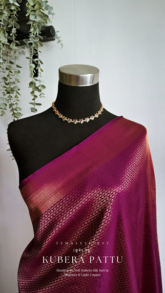 Kubera Pattu in Magenta Purple