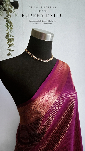 Kubera Pattu in Magenta Purple